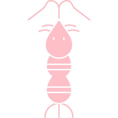 Arı simgesi, anahat stili