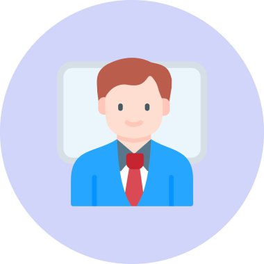 iş adamı vektör simgesi