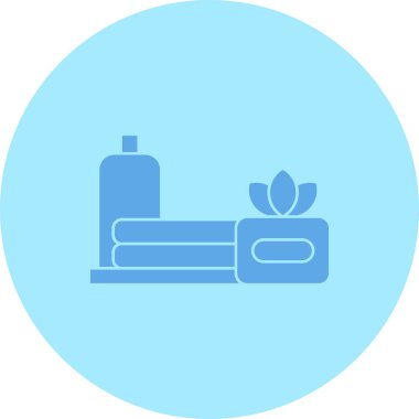 Vektör banyosu simgesi, modern tasarım illüstrasyonu