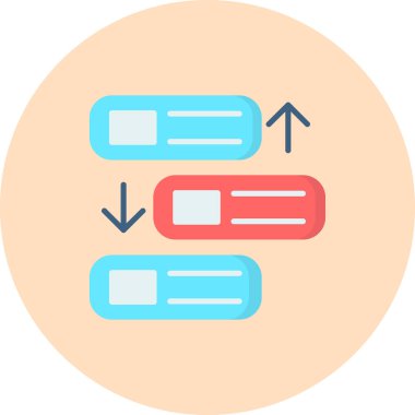 veri aktarım vektör simgesi