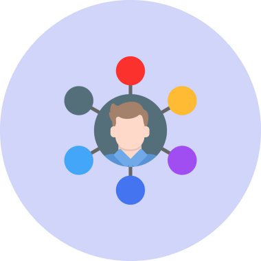 iş bağlantısı ağ simgesi