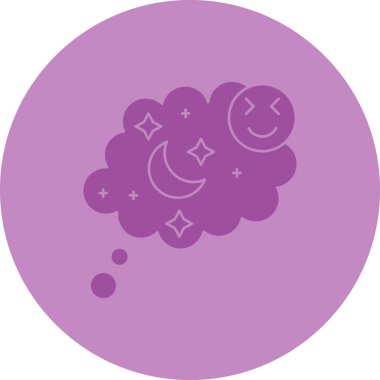 Yıldızlı şirin bir karikatür uydusunun vektör çizimi