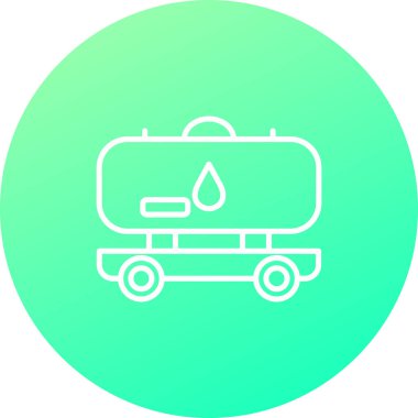 vektör benzin istasyonu simgesi