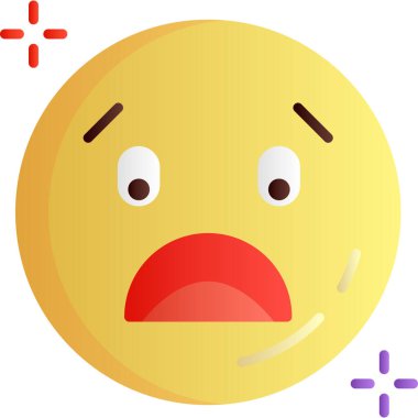 Üzgün yüz ifadeleri simgesi
