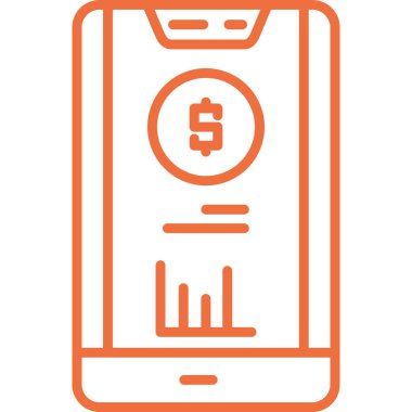 Dolar simgesi vektör illüstrasyonu