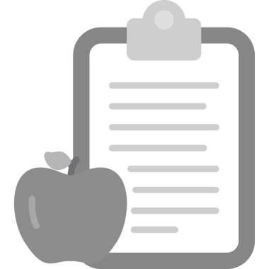 meyve elma sağIıklı simge ana hatları biçiminde