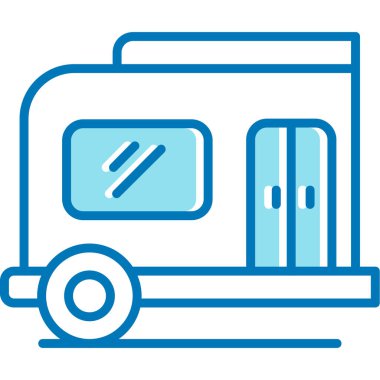 Teslimat. Web simgesi basit illüstrasyon