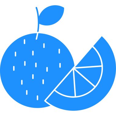 Elma. Web simgesi basit illüstrasyon