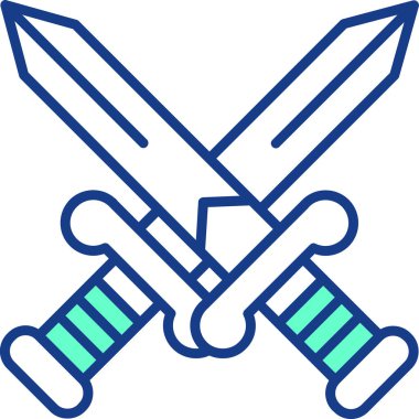 bıçak simgesi, vektör illüstrasyonu basit tasarım