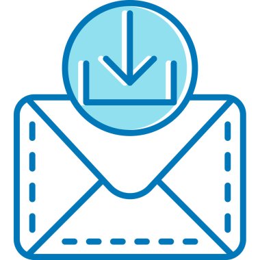 e-posta simgesi doldurulmuş - taslak biçimi