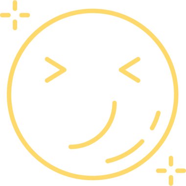 yüz simgesi, vektör illüstrasyonu