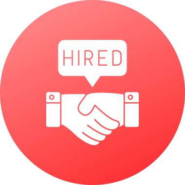 Görevli bir işaretin vektör illüstrasyonu