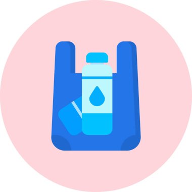 Su şişesi. Basit tasarım