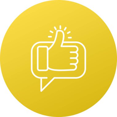 Bir web simgesinin vektör illüstrasyonu