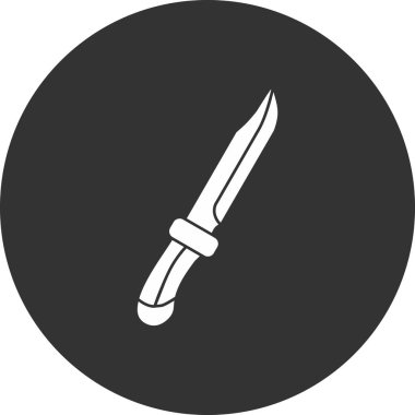 Kılıç. Web simgesi basit tasarım