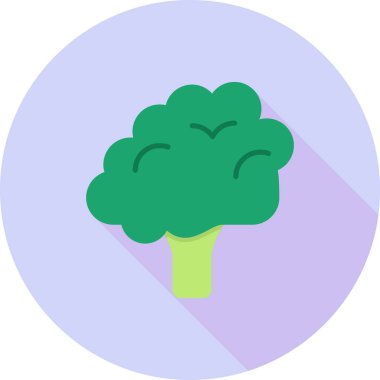 brokoli simgesi vektör çizimi