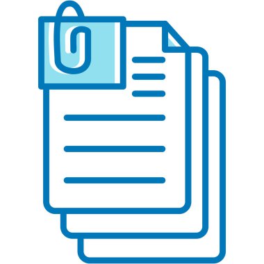 belge dosya simgesi. Basit tasarım. vektör illüstrasyonu