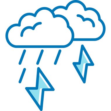 Bulut. Web simgesi basit illüstrasyon