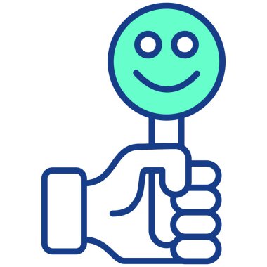 Başparmaklar yukarı. Basit tasarım