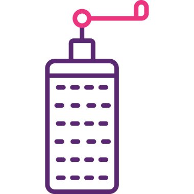 Modern simgenin vektör illüstrasyonu