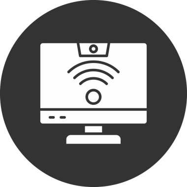 bilgisayar simgesi vektör illüstrasyonu