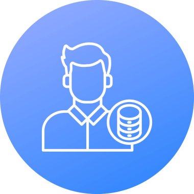 mikrofon simgesi, vektör illüstrasyonu