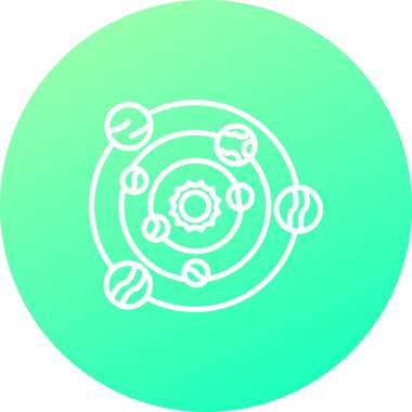 Modern bir simgenin vektör illüstrasyonu