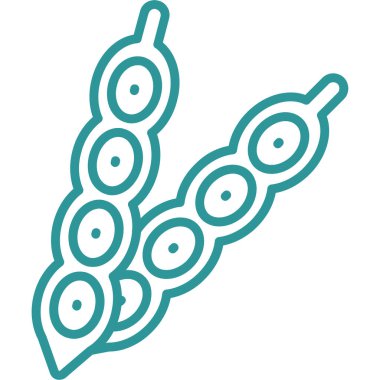 Çizgi film simgesinin vektör çizimi