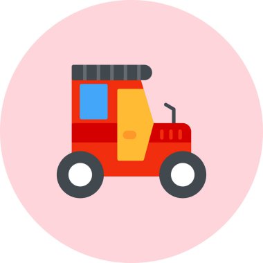 Çiftlik Traktörü. Web simgesi