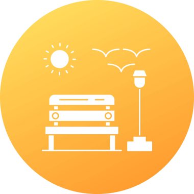 Güneş enerjisi panelinin vektör illüstrasyonu