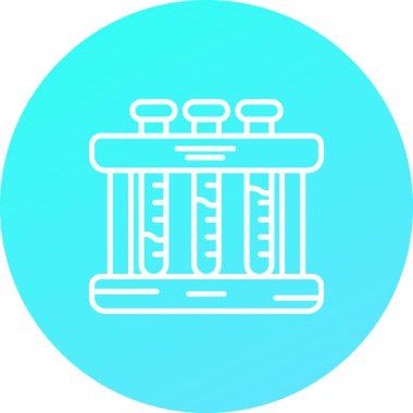 eşsiz sütun vektör simgesi