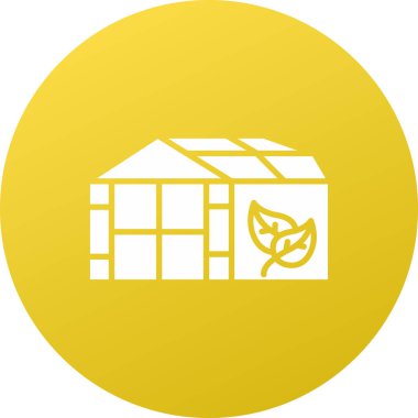 ev simgesi sarı arkaplanda izole edilmiş düz moda.