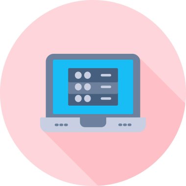 Web tasarım ikonu vektör illüstrasyonu