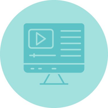 Video oynatıcı. Basit resimleme