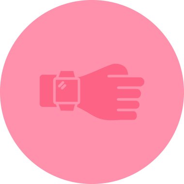 akıllı saat simge vektör illüstrasyonu