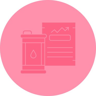 Modern bir simgenin vektör illüstrasyonu