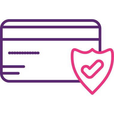 Kredi kartı beyaz arkaplanda izole edildi