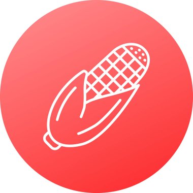 Güzel ızgara sosis kabartma vektör simgesi