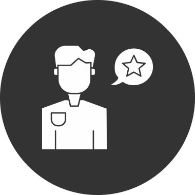 Modern simgenin vektör illüstrasyonu