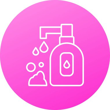 sabun simgesi vektör illüstrasyonu