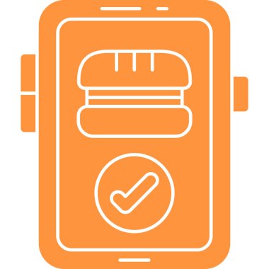 İzle. Web simgesi basit illüstrasyon