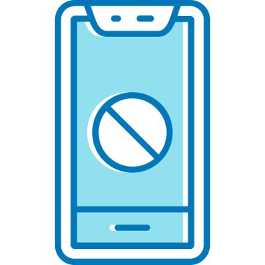 akıllı telefon simgesi modern vektör illüstrasyonu