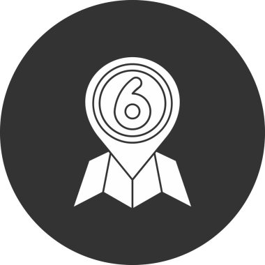 Beyaz arkaplanda izole edilmiş modaya uygun düz tasarım dalında madalya simgesi.