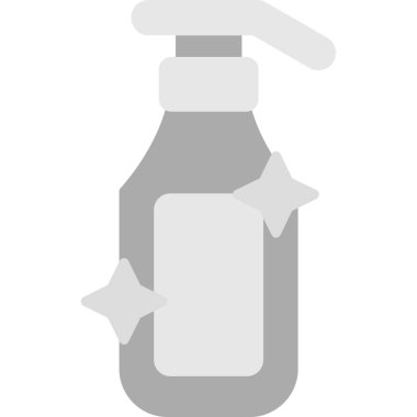 Sprey şişe, vektör illüstrasyon