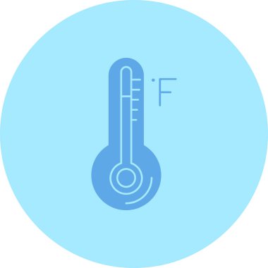 termometre simgesi vektör illüstrasyonu
