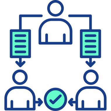şebeke. Web simgesi basit illüstrasyon
