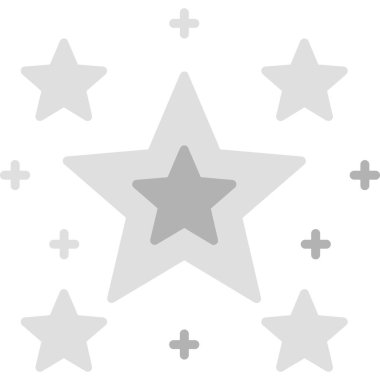 yıldız simgesi, vektör çizimi