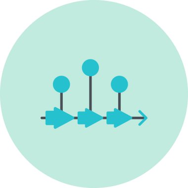 şebeke. Web simgesi basit illüstrasyon