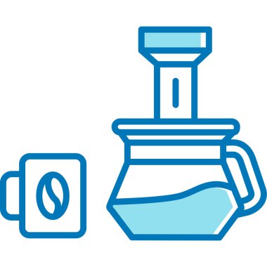 kahve makinesi vektör çizgisi düzenlenebilir vuruş simgesi