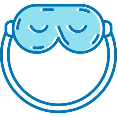 Uyuyan Maske. Basit tasarım